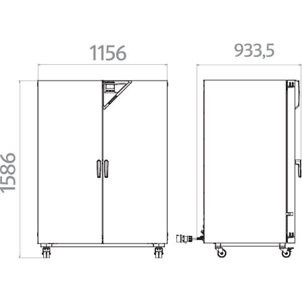 FD 720 Etüv Kontrol Paneli