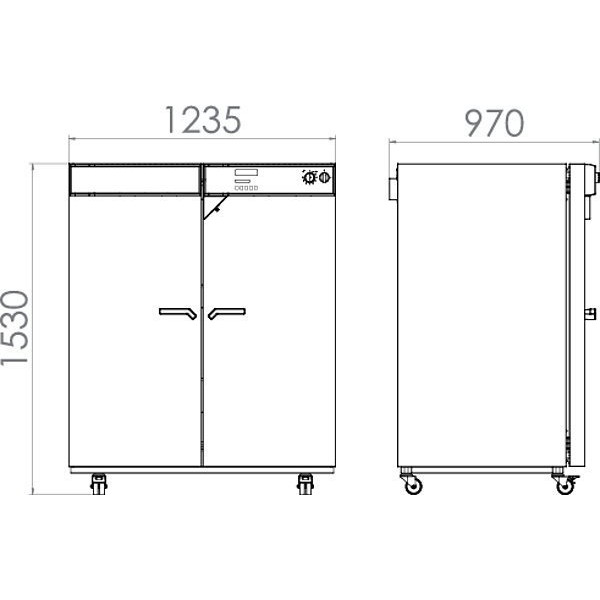FP 720 etüv kontrol paneli