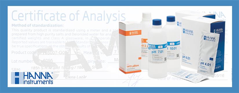 HANNA HI7004 pH 4.01 Kalibrasyon Çözeltisi 500 mL