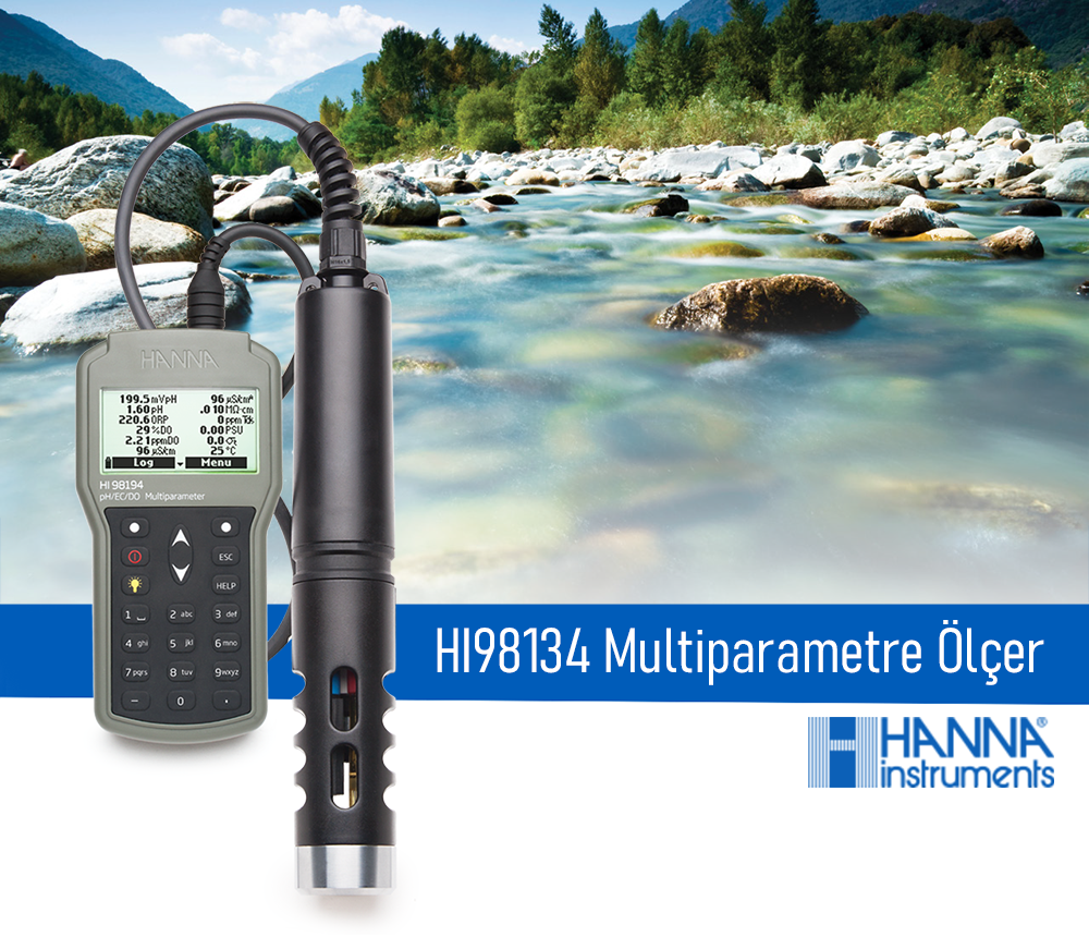 HANNA HI98194 Multiparametre Su Kalitesi Ölçer