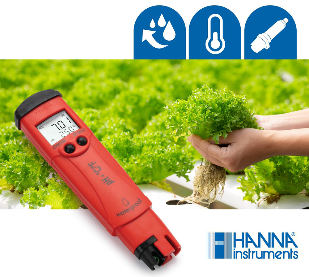 HANNA pHep®5 HI 98128 Cep Tipi pH Metre