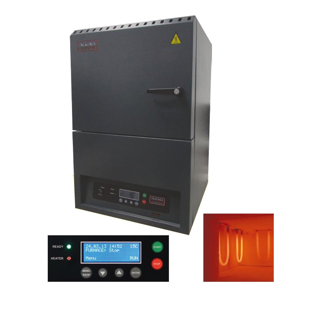 MAGMATHERM | MTMo-1600-1-E4 MoSi2 Kamara Kül Fırını