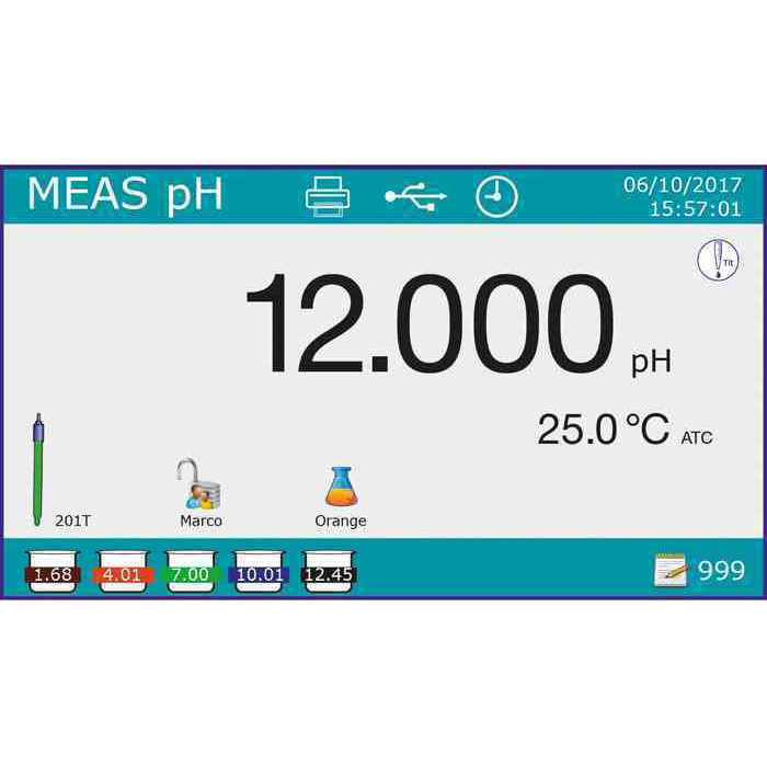 XS INSTRUMENTS | pH 8+ DHS Masaüstü pH Metre