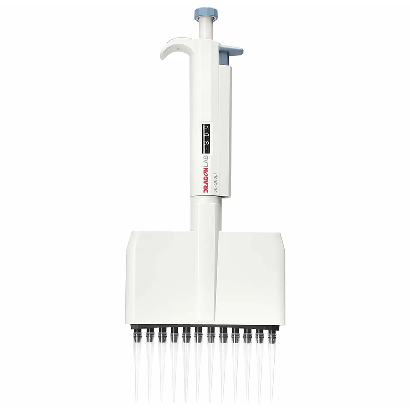 DLAB | TopPette Ayarlanabilir Oniki Kanallı Otomatik Pipet 0.5-10 μL