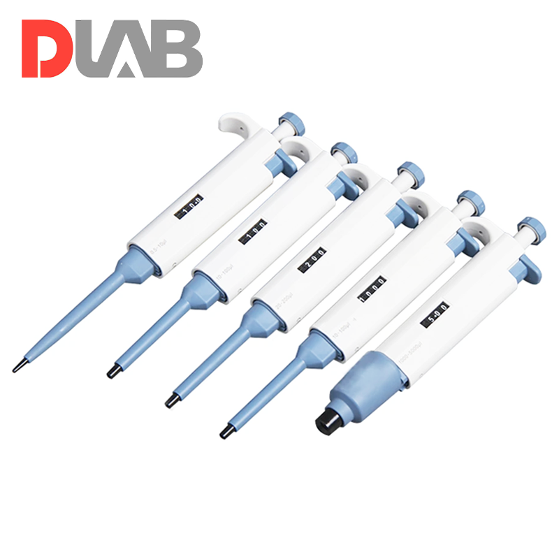 DLAB | TopPette Ayarlanabilir Sekiz Kanallı Otomatik Pipet 5-50 μL