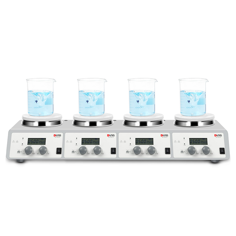 DLAB | MS-H340-S4 4 Bölmeli Isıtıcılı Manyetik Karıştırıcı