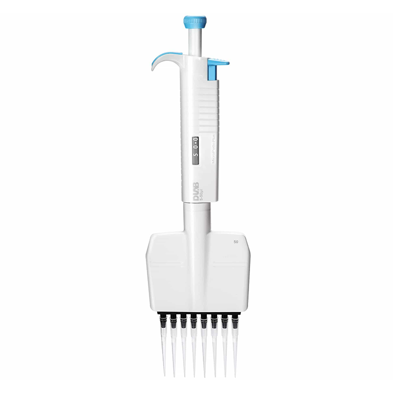 DLAB | MicroPette Plus 8 Kanallı Ayarlanabilir Otomatik Pipet