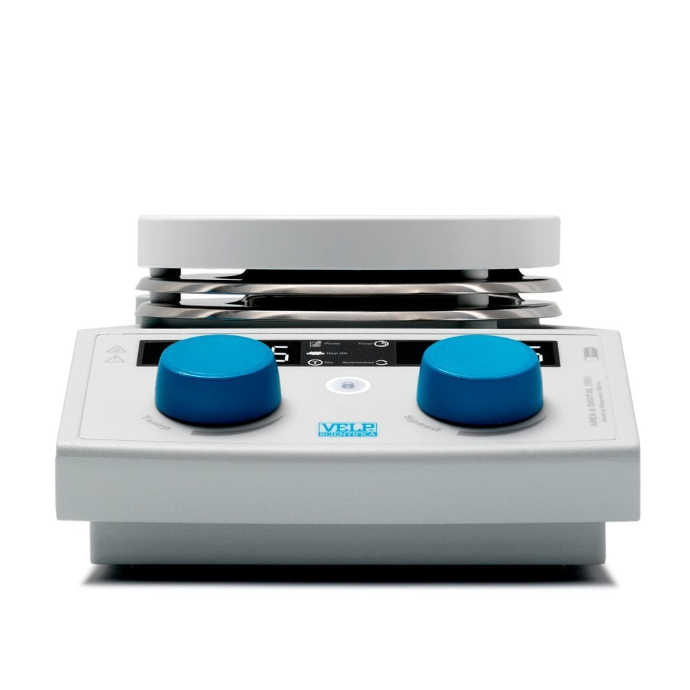 VELP | AREX-6 Problu, Çubuklu ve Kelepçeli Dijital PRO Sistem Isıtıcılı Manyetik Karıştırıcı