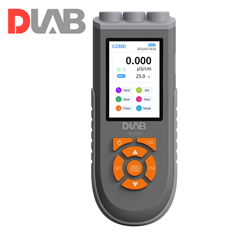 DLAB | DCD10 İletkenlik TDS Tuzluluk Direnç Polarografik Tip DO ve Sıcaklık Ölçer