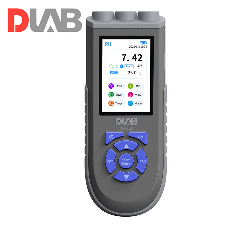 DLAB | DCD10 İletkenlik TDS Tuzluluk Direnç Polarografik Tip DO ve Sıcaklık Ölçer