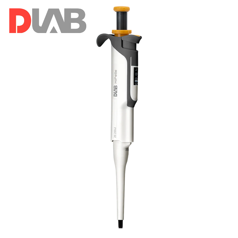 DLAB | HiPette Colorful Fully 20-200 μL Ayarlanabilir Otomatik Pipet