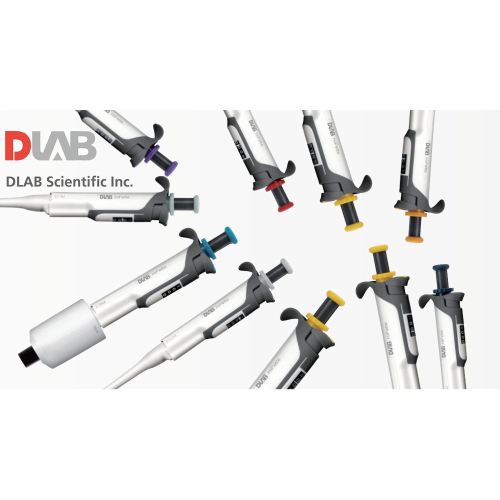 DLAB | HiPette Colorful Fully 20-200 μL Ayarlanabilir Otomatik Pipet