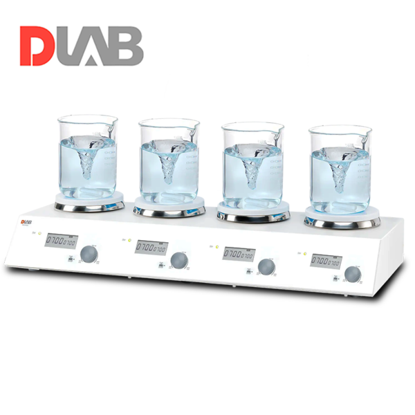 DLAB MS-M-S4 4 Bölmeli Dijital Manyetik Karıştırıcı