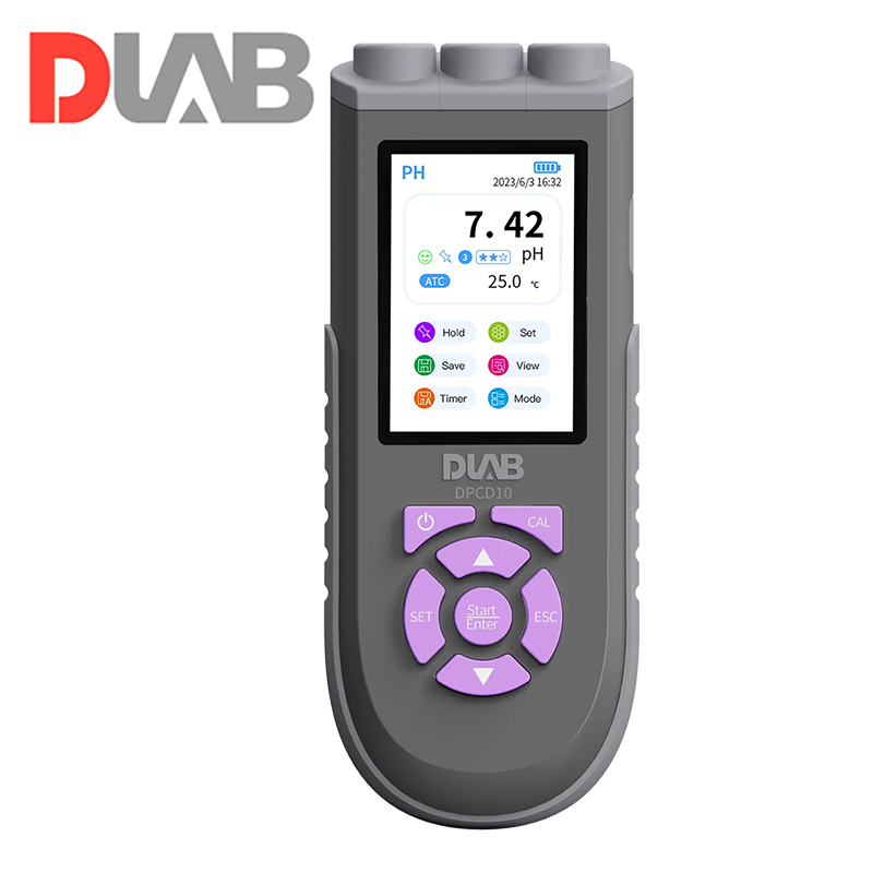 DLAB | DPCD10 pH ORP İletkenlik TDS Tuzluluk Direnç Polarografik Tip DO ve Sıcaklık Ölçer