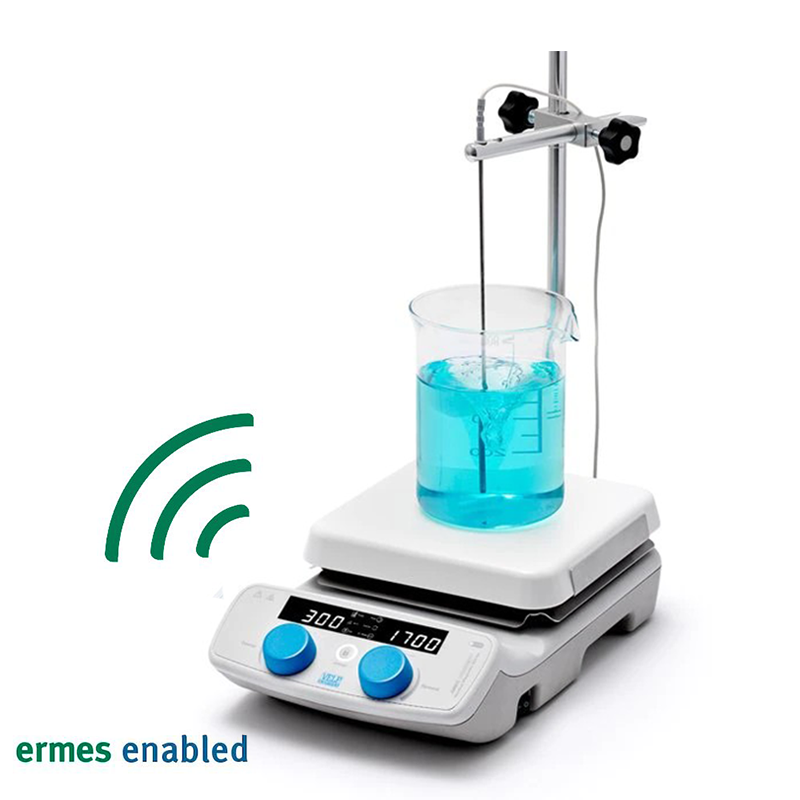 VELP | AREC 7 Connect Sistemi Problu, Çubuklu, Kelepçeli Isıtıcılı Manyetik Karıştırıcı