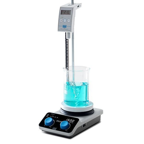 VELP | AREX 5 Dijital Isıtıcılı Manyetik Karıştırıcı + Sıcaklık Probu + Çubuk ve Kelepçe İle