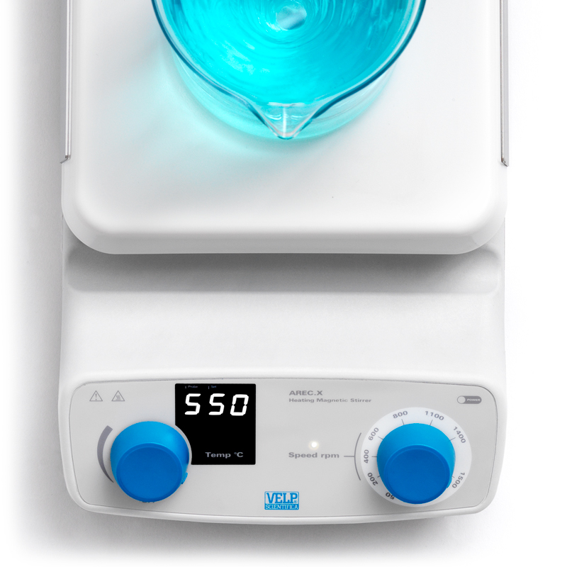 VELP | AREC.X Problu, Çubuklu, Kelepçeli Isıtıcılı Manyetik Karıştırıcı Sistemi