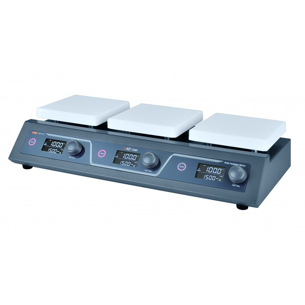 LABTRON | EVO HS1-M3S Üçlü Isıtıcılı Manyetik Karıştırıcı Seti