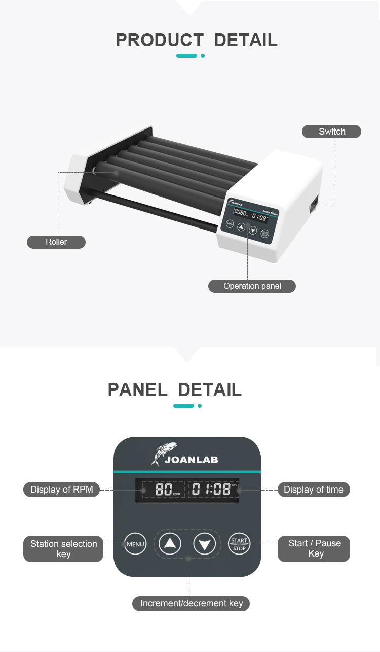 JOANLAB RM-8Pro Dönme ve Sallanma Çalkalayıcı