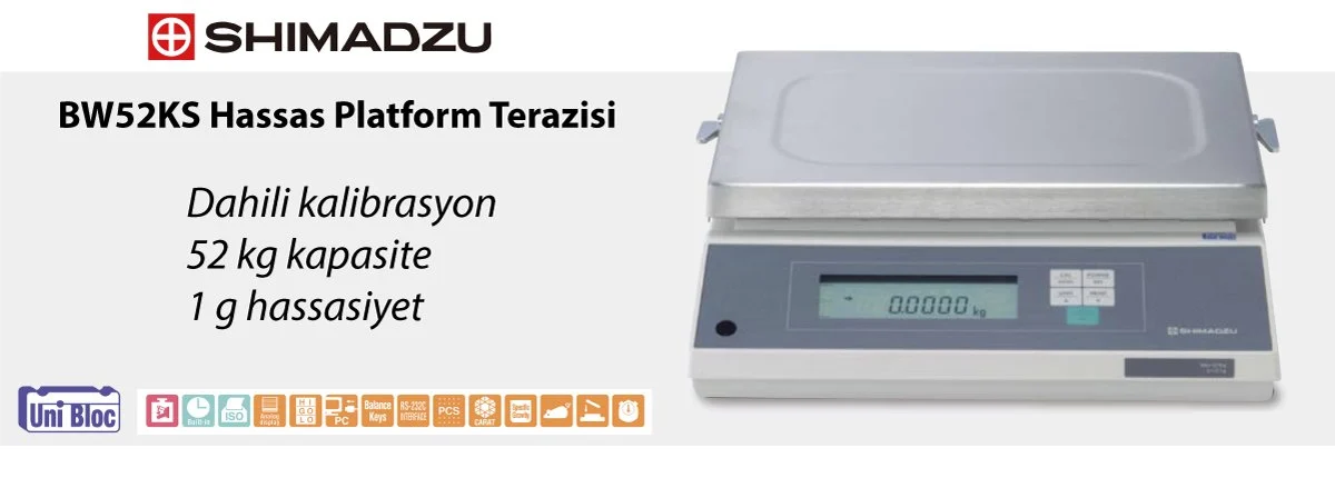 Shimadzu BW52KS Hassas Platform Terazisi