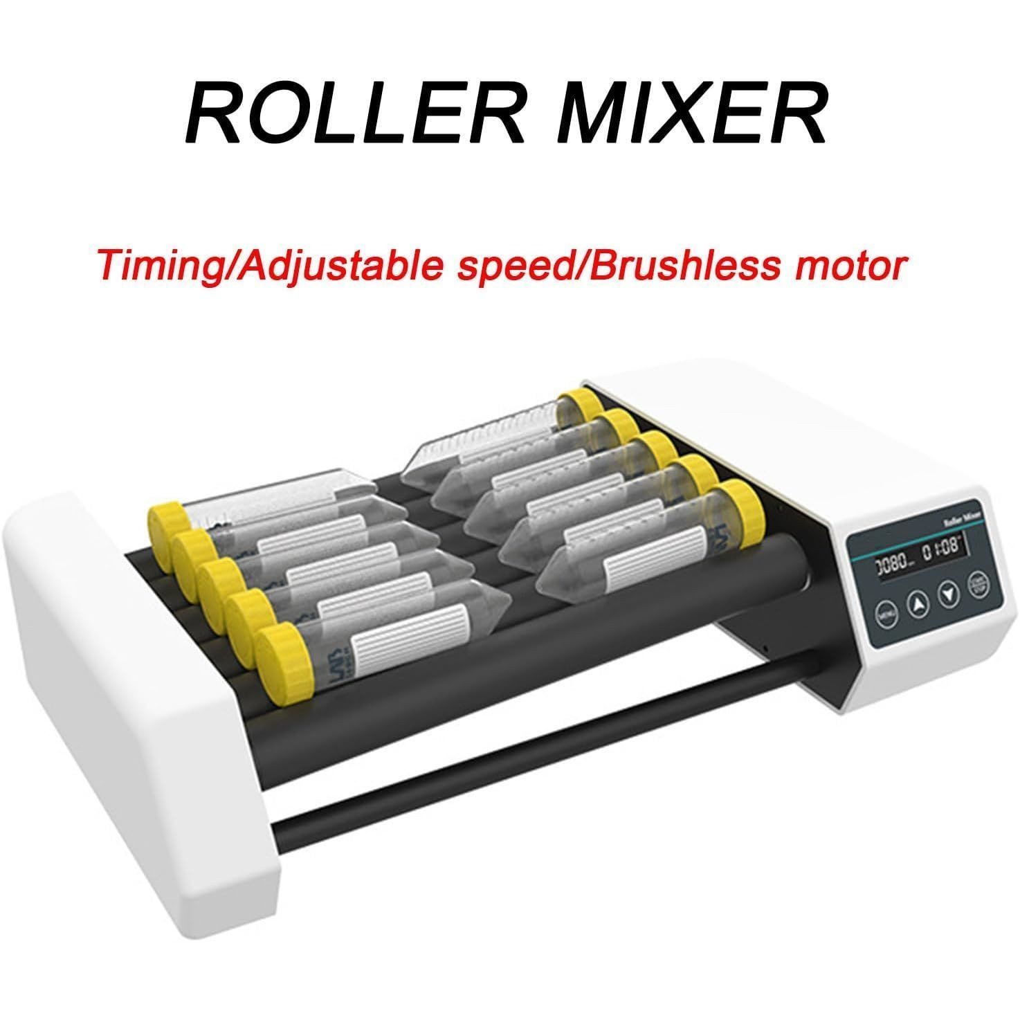 JOANLAB RM-4Max Yatay Dönme Hareketli Çalkalayıcı 20… 80 rpm / 2 X 1 L Reaktif Şişesi/2 kg