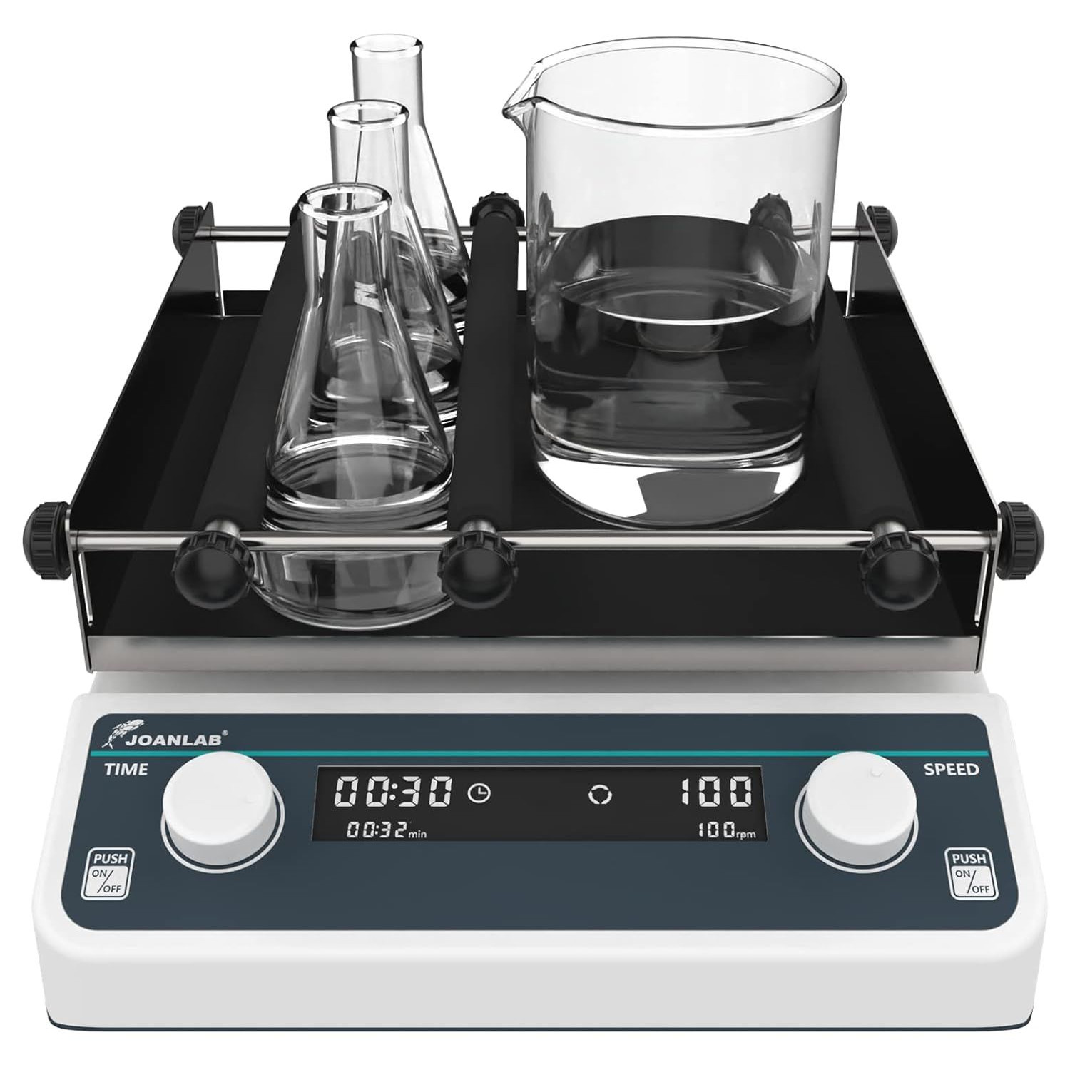 JOANLAB OS-20Pro Sabit Çalışma Plakalı Dijital Dairesel Sallanma Hareketli Çalkalayıcı 40… 200 rpm / 5 kg / 20 mm