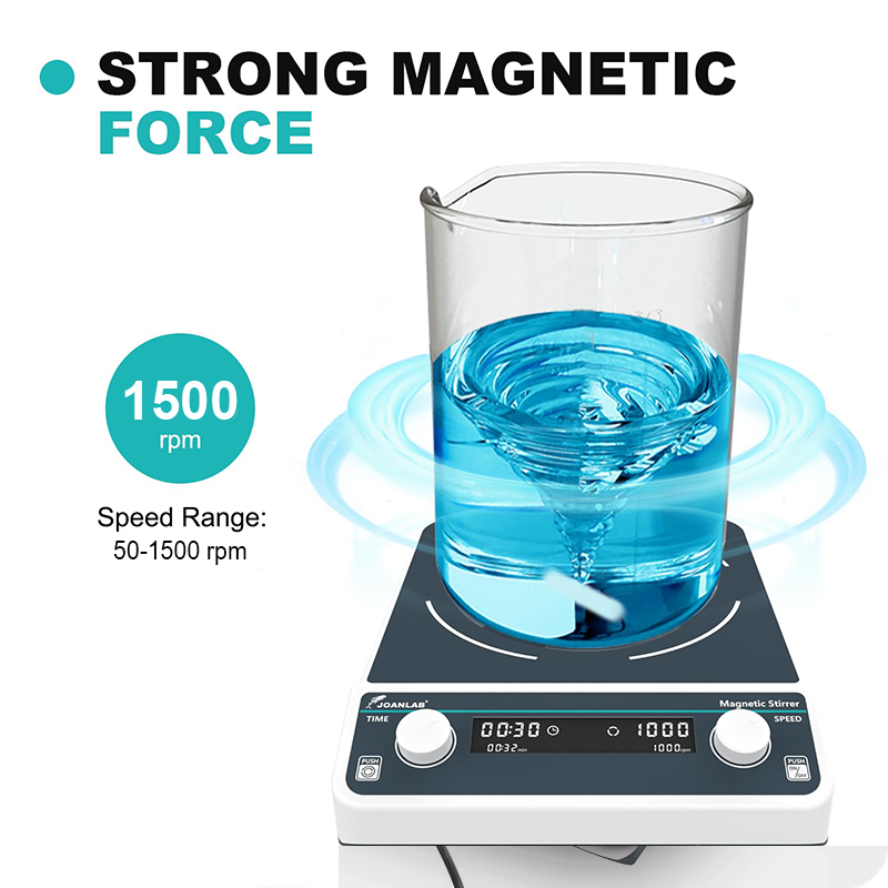 JOANLAB MS-30L Manyetik Karıştırıcı 50… 1500 rpm / 30 L