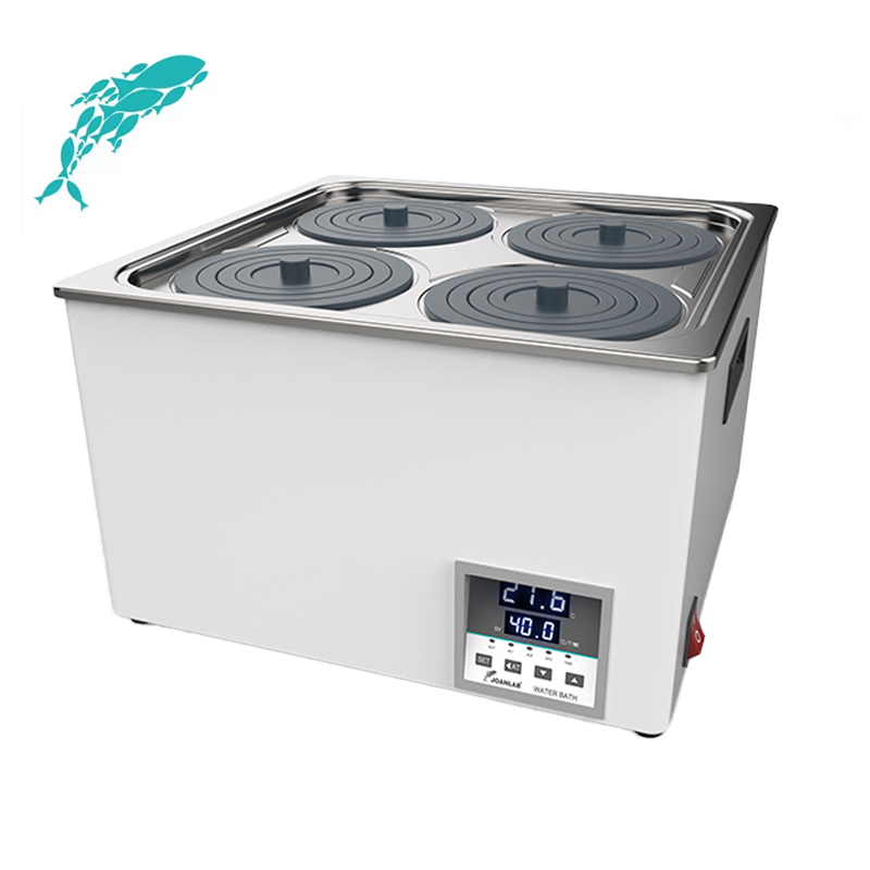 JOANLAB WB100-4 4 Gözlü Su Banyosu RT +5… 99.9 °C / 30 x 30 x 14 cm / 800 W
