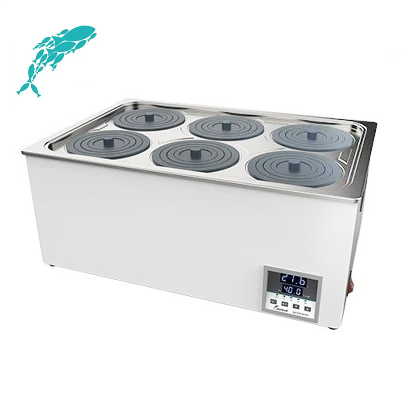 JOANLAB WB100-6 6 Gözlü Su Banyosu RT +5… 99.9 °C / 40 x 30 x 13 cm / 1200 W