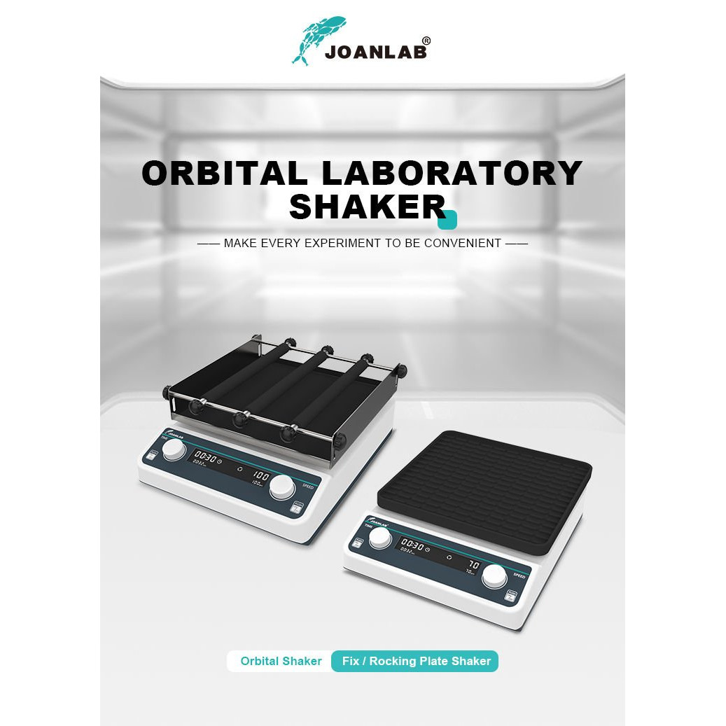 JOANLAB OS-20F Sabit Çalışma Plakalı Sallanan Çalkalayıcı 40… 200 rpm / 2 kg / 20 mm