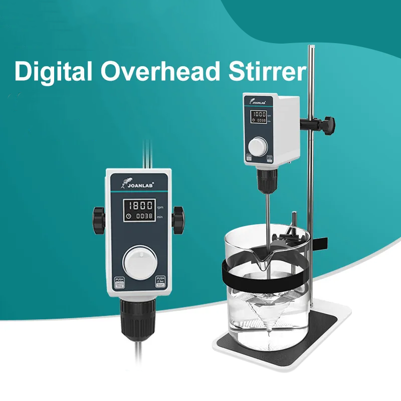 JOANLAB OS-15S Mekanik Karıştırıcı 100… 1500 rpm / 10 L / 15 N.cm / 8000 mPas