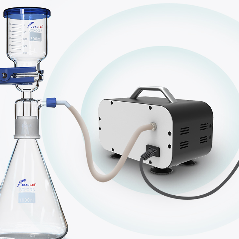 JOANLAB VP-30L Vakum ve Basınç Pompası Yağsız Diyafram Tip 0.085 mPa / 30 L/dk