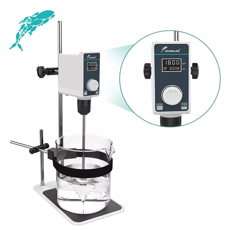 JOANLAB OS-15S Mekanik Karıştırıcı 100… 1500 rpm / 10 L / 15 N.cm / 8000 mPas